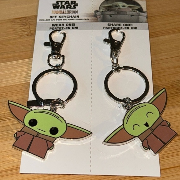 Star Wars Accessories - STAR WARS MANDALORIAN  BEST FRIENDS key chain set